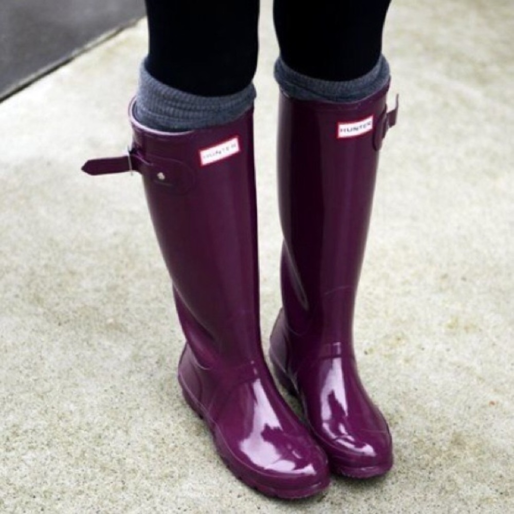 Purple Hunter Tall Rainboots